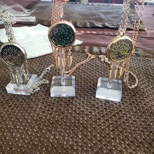 Aromatherapy diffuser 13" necklace + lavender essential oil